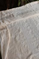 Tissue Silk Pearl Chikankari Unisex Unstitched Kurta Fabrics