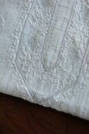 Zari Chanderi Unisex Chikankari Unstitched Men's Kurta Fabric