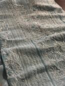 Powder Blue Linen silk Chikankari With Ari Work Unstitched Kurta Dupatta Set Copy