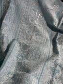 Powder Blue Linen silk Chikankari With Ari Work Unstitched Kurta Dupatta Set Copy