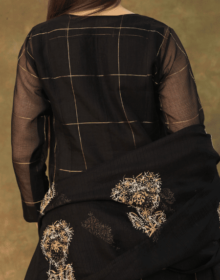 Zari Kota Ready to Wear Kurta Set