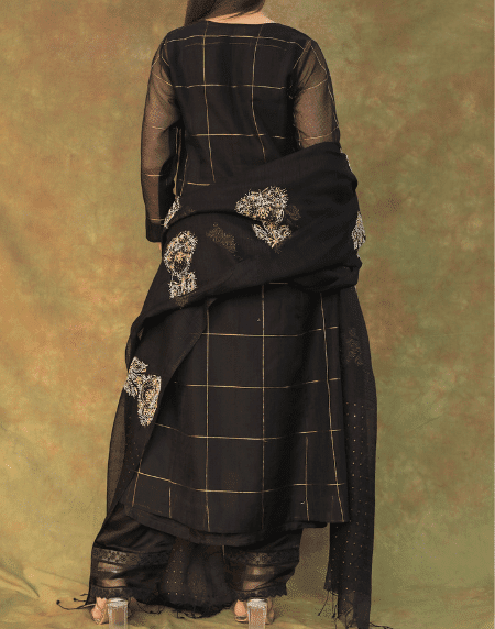 Zari Kota Ready to Wear Kurta Set