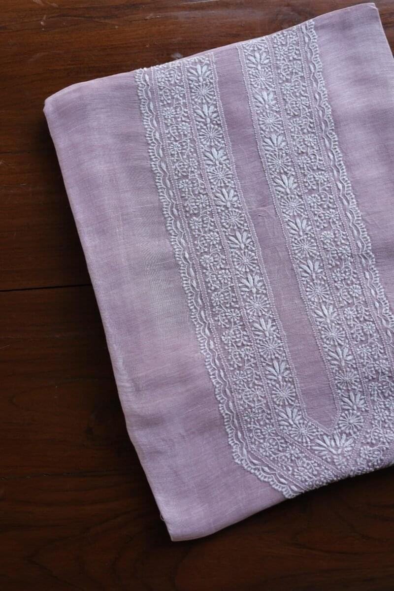 Linen Silk Men's Kurta Fabrics