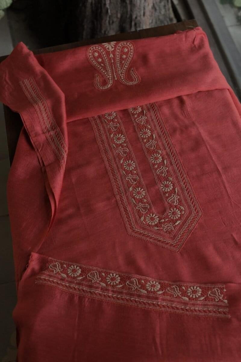 Moonga Silk Men's Kurta Fabrics