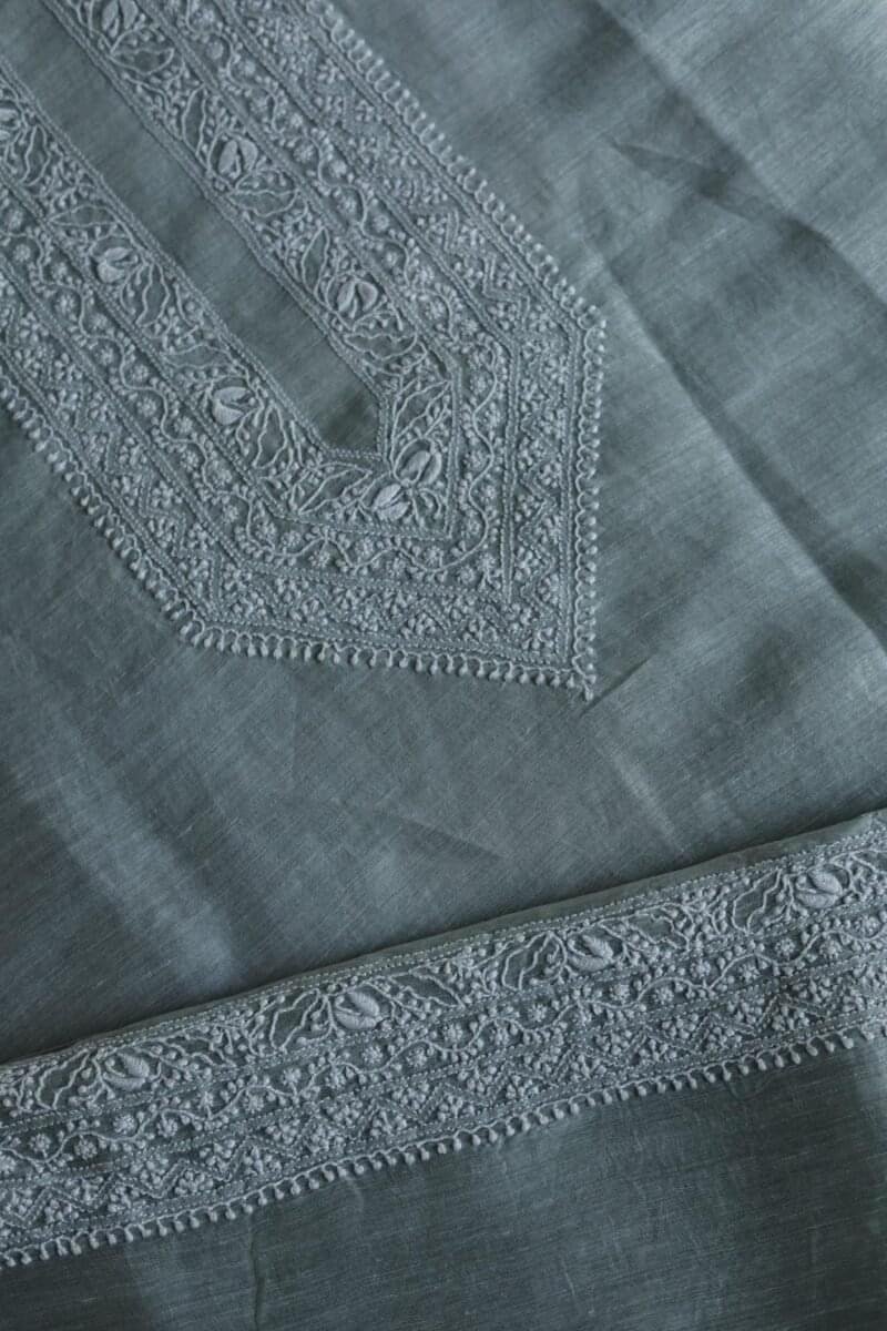 Linen Silk Men's Kurta Fabrics
