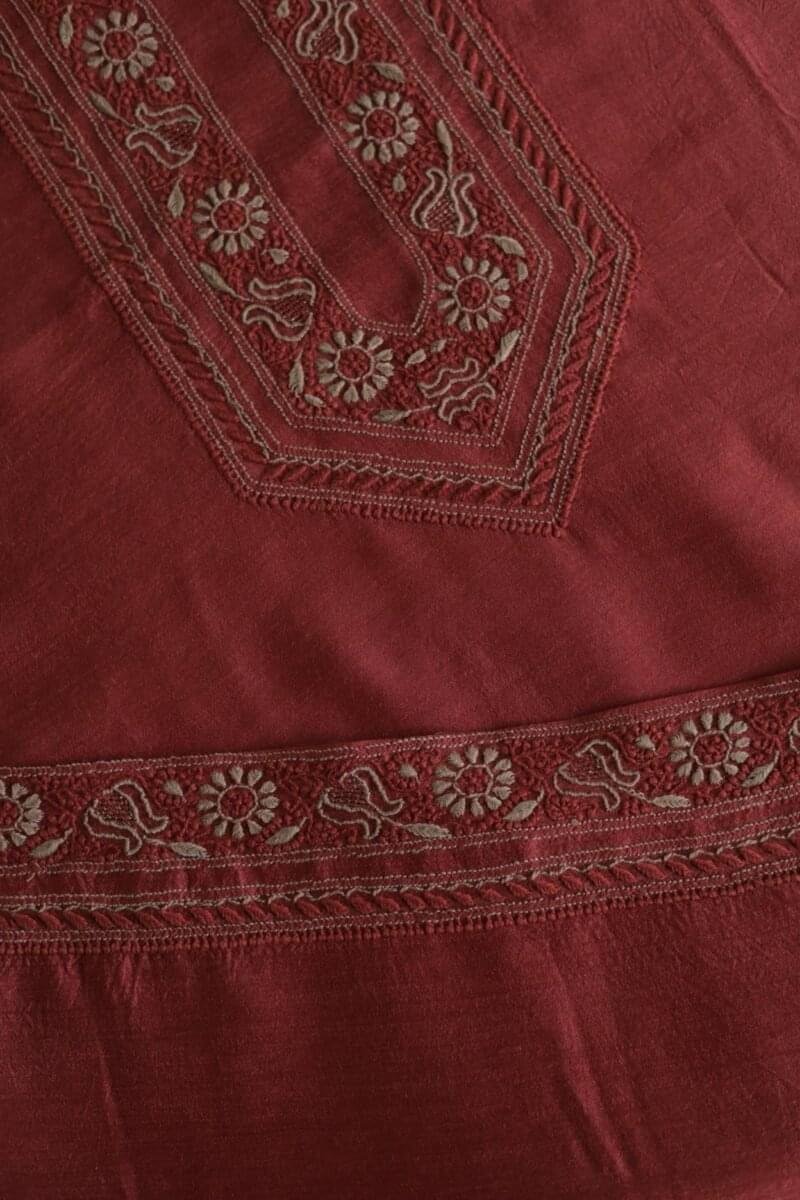Moonga Silk Men's Kurta Fabrics