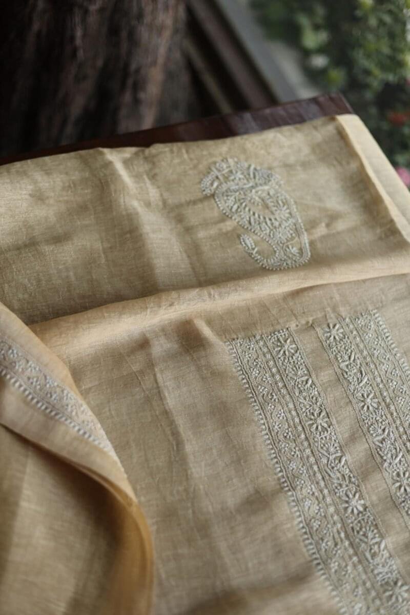 Linen Silk Men's Kurta Fabrics