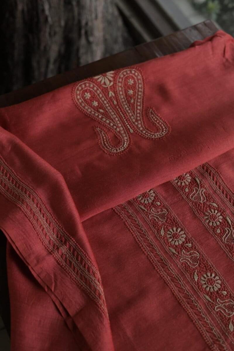 Moonga Silk Men's Kurta Fabrics
