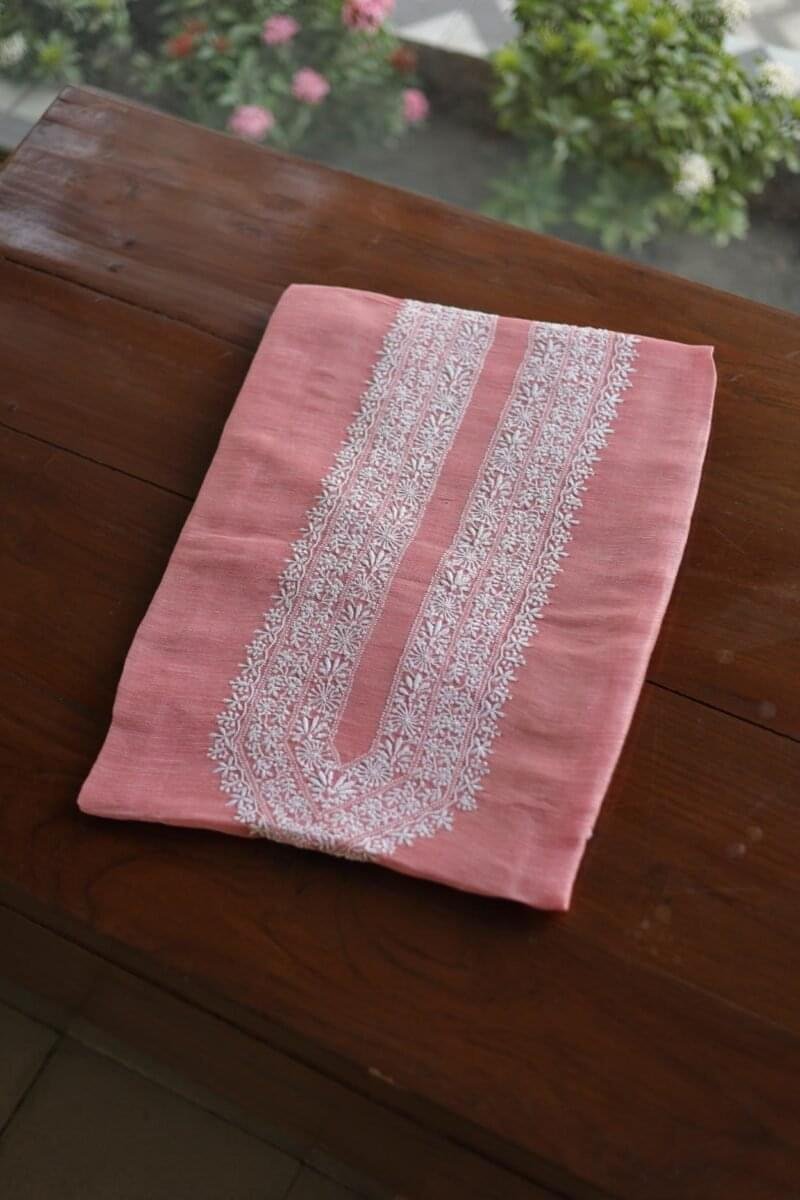 Linen Silk Men's Kurta Fabrics