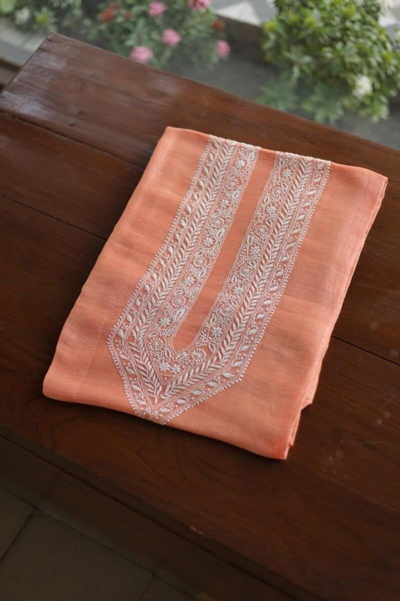 Linen Silk Men's Kurta Fabrics