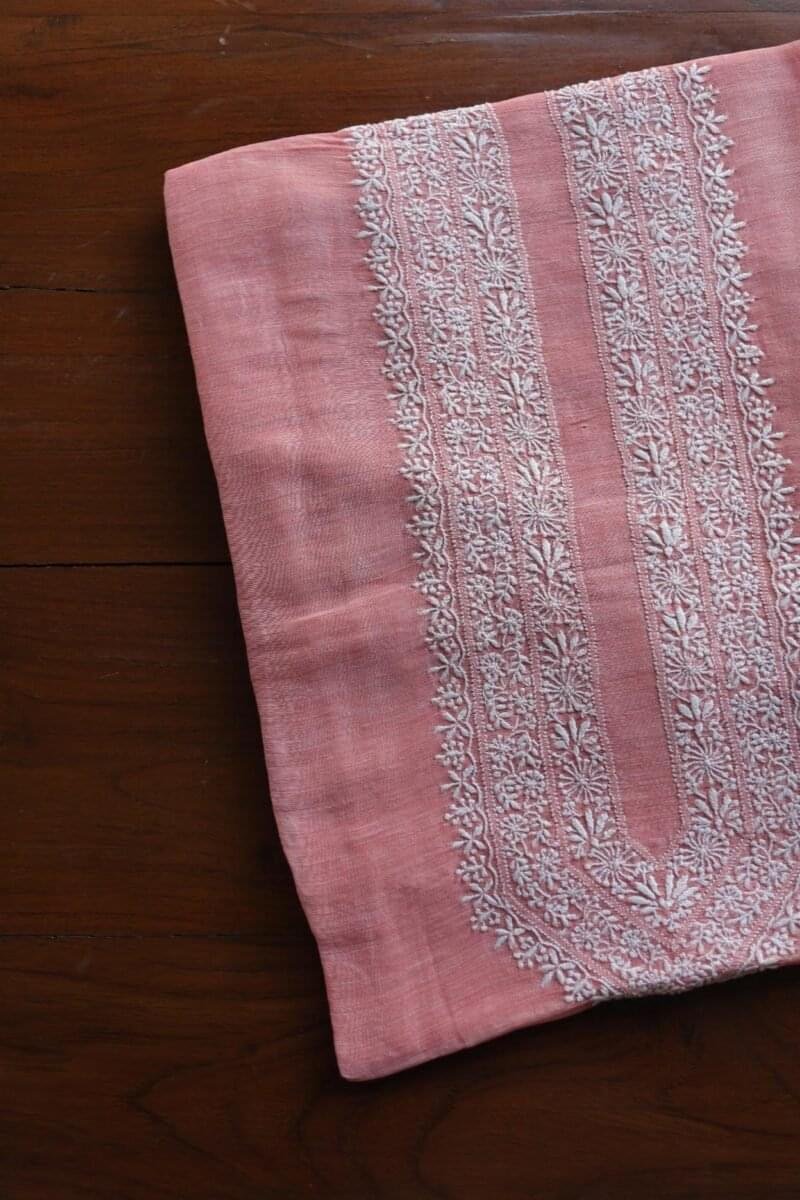 Linen Silk Men's Kurta Fabrics