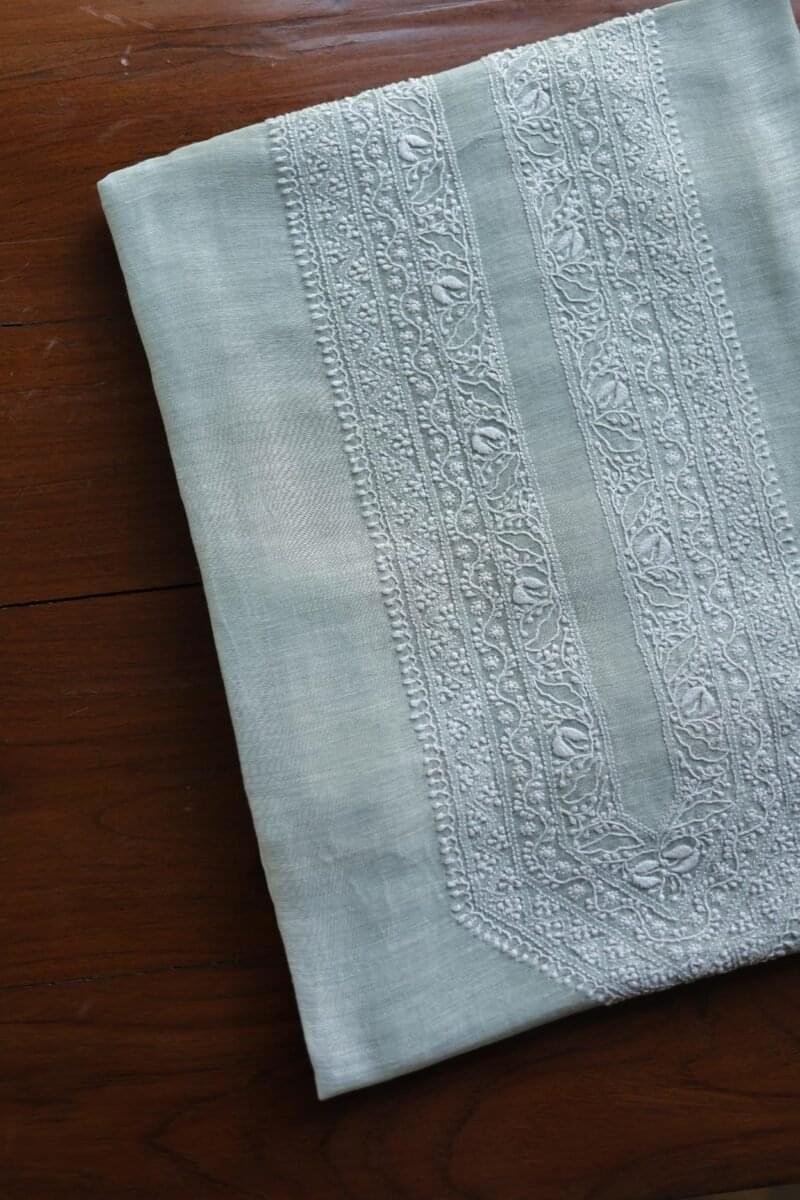 Linen Silk Men's Kurta Fabrics