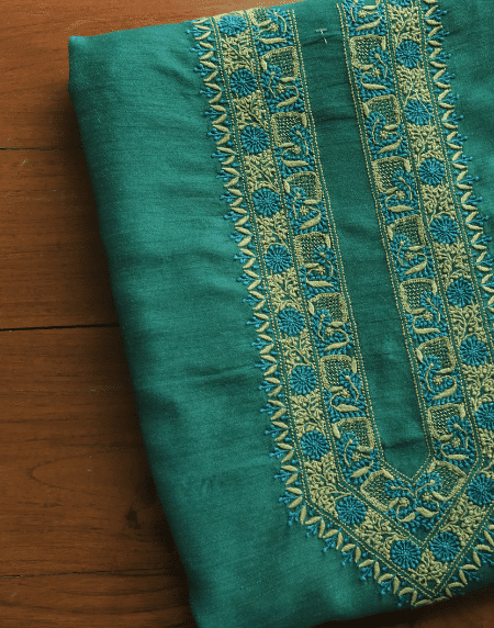 Moonga Silk Men's Kurta Fabrics