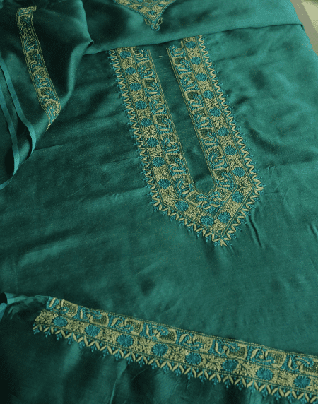 Moonga Silk Men's Kurta Fabrics
