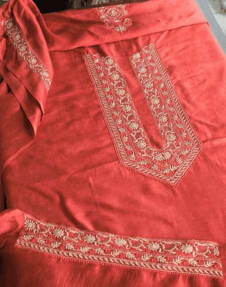 Moonga Silk Men's Kurta Fabrics